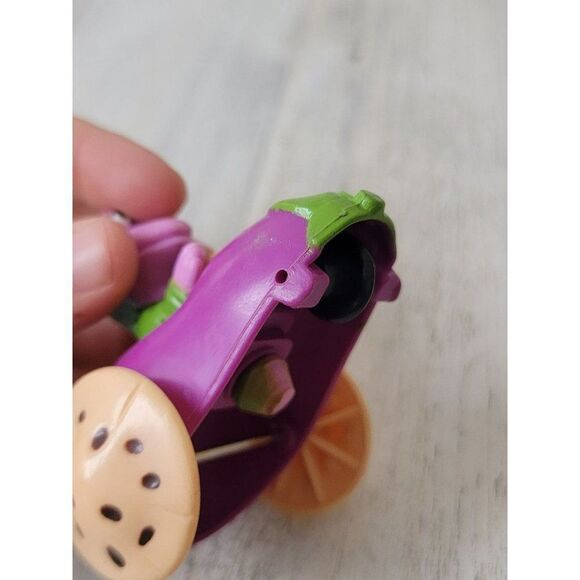 Muppets Henson fraggle AS IS eggplant car toy figure - Picture 5 of 5